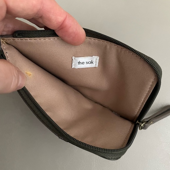 The Sak Multi-Color Leather Card Holder with Keychain - Picture 7 of 8